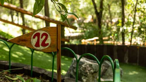 Minigolf de 18 hoyos en cordoba